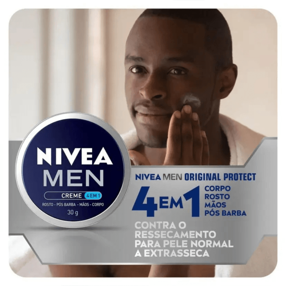 Creme Hidratante Nivea Men 4 em 1 com 30g